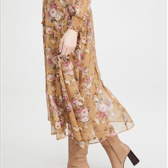 NWT OPT wick floral dress - Picture 3 of 5
